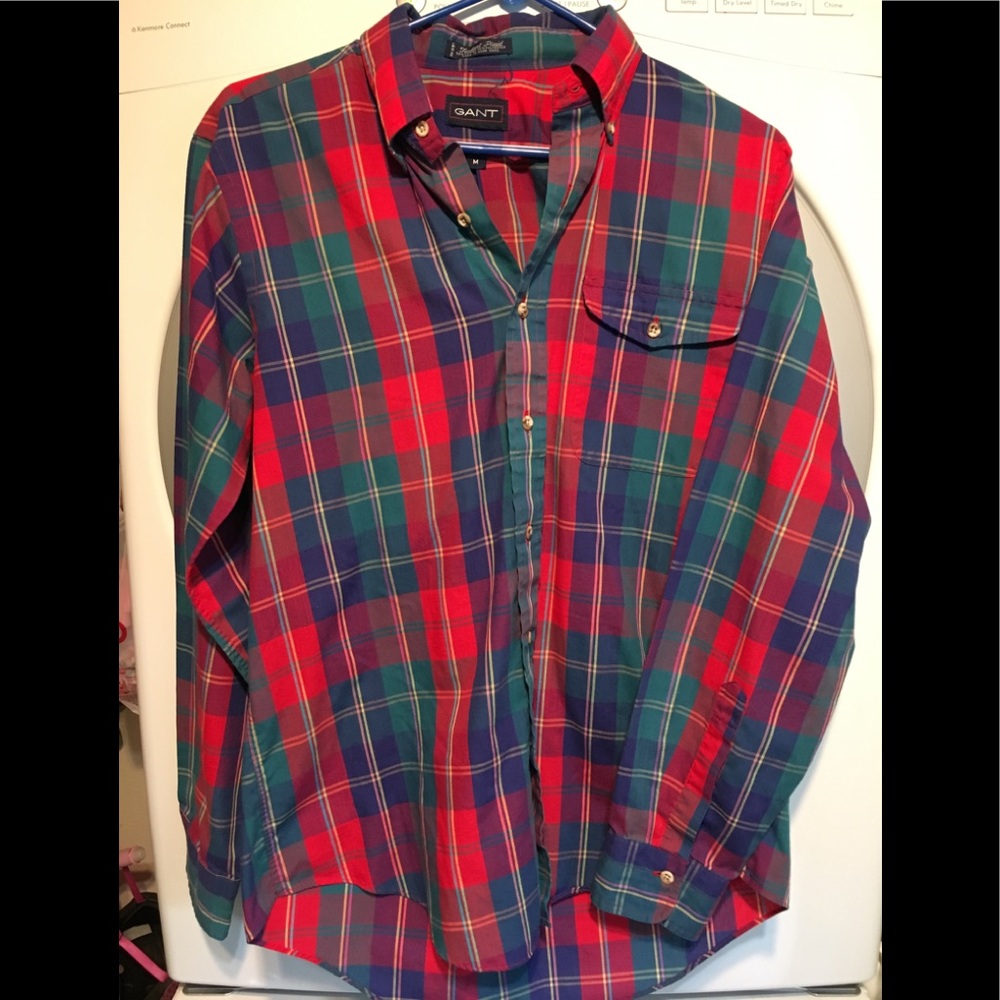Foxhunt Plaid Button Down